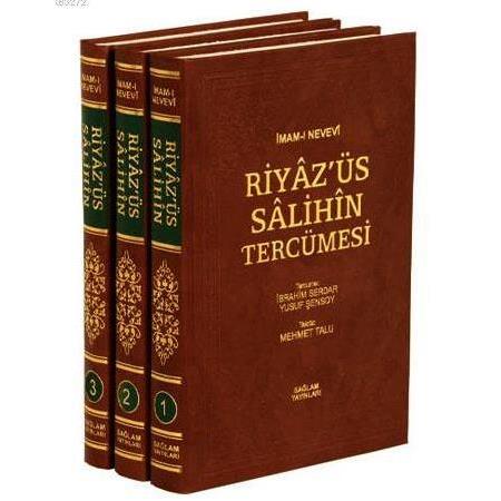 Riyaz'üs Salihin Tercümesi ( 3 Cilt, İthal Kağıt, B. Boy ) - İmamNevevi