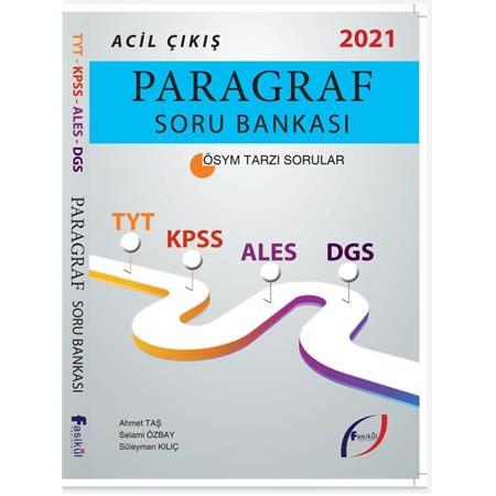 Acil Çıkış Paragraf Soru Bankası