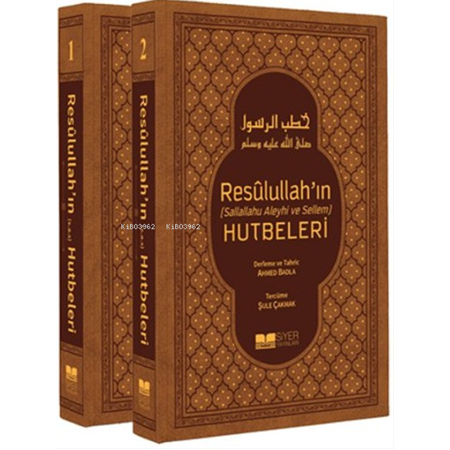 Resulullah'ın Sav Hutbeleri 2 Cilt Takım